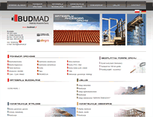 Tablet Screenshot of budmad.pl